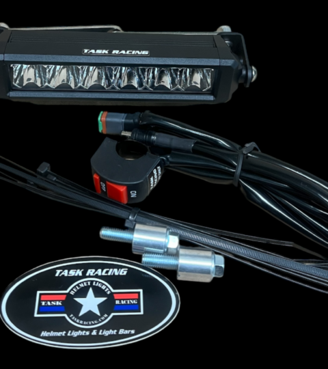 6″ H.O. Single Row Hardwire Light Bar Package