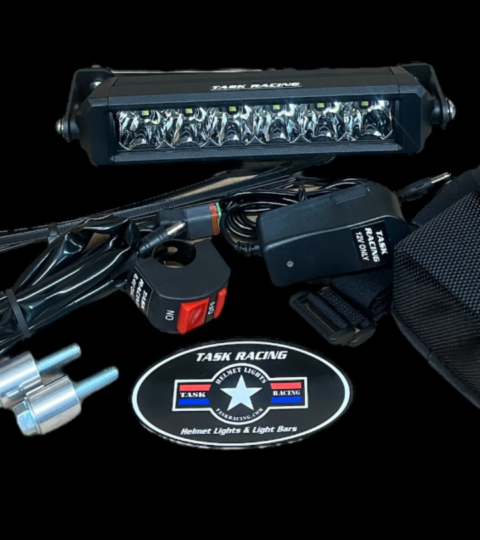 6″ H.O. Single Row Rechargeable Battery Light Bar Pkg.