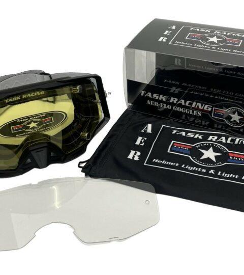 AER-FLO XL Goggles-NEW!!- YELLOW (Snow/Low Light) Lens Edition